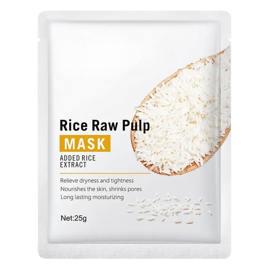 Rice Face Mask – 3X Hydration & Glow Boost