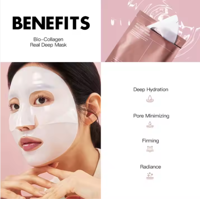 Collagen Overnight Wrapping Facial Face Mask