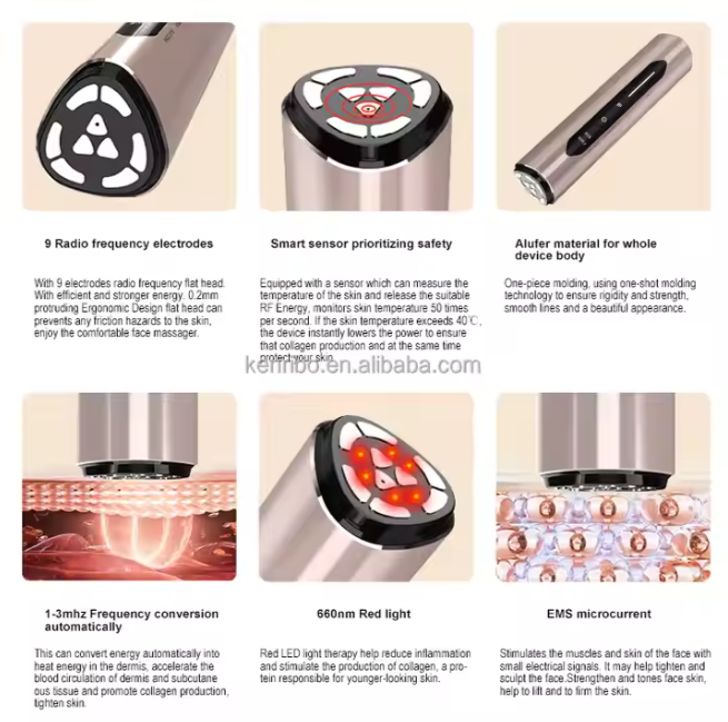 3 in 1 Anti-aging device for skin tightening