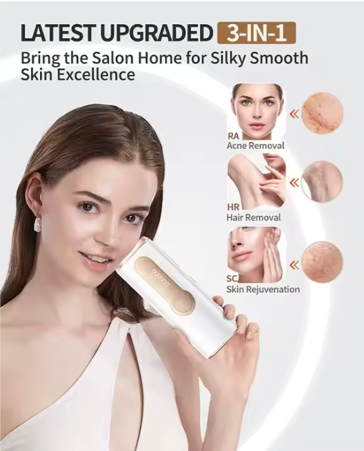 Freezing Point Laser Hair Removal Device