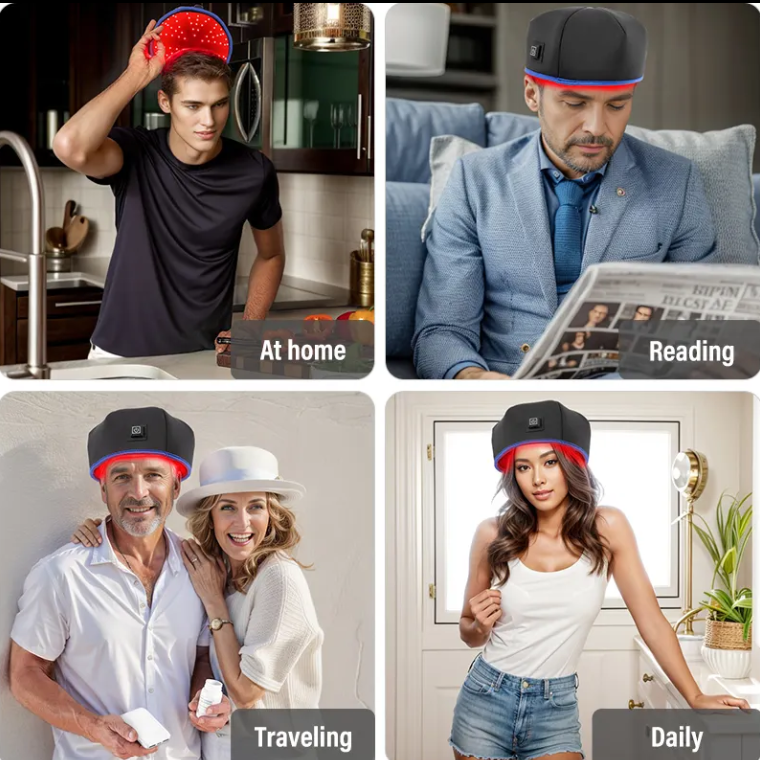 Advanced Infrared Red Light Hair Growth Cap