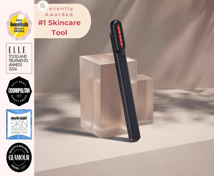 4 in 1 Skincare Wand with Red Light Therapy