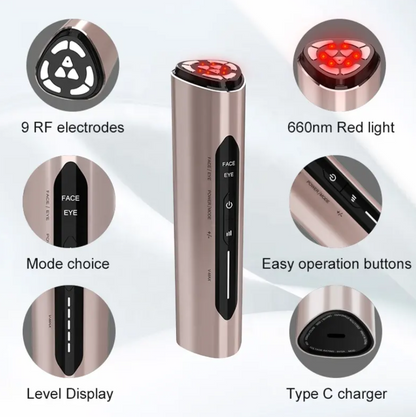 3 in 1 Anti-aging device for skin tightening
