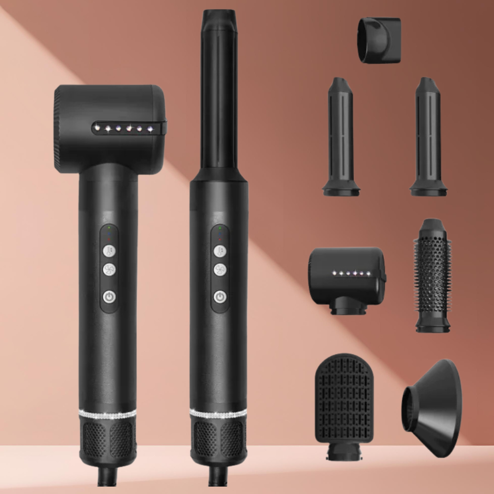 7 in 1  Curler Hair Blowing Combo