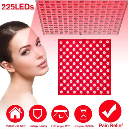 LED physiotherapy light infrared beauty light panel